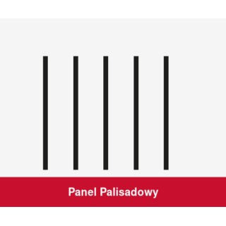 Panel Ogrodzeniowy Palisadowy
