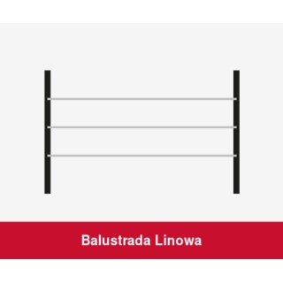 Balustrada Tarasowa Linowa